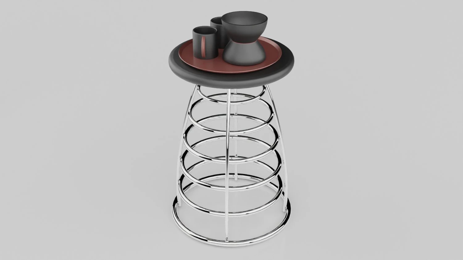 Center Table 3D Model .c4d .max .obj .3ds .fbx .stl .blend 