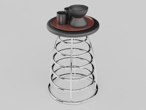 Center Table 3D 모델