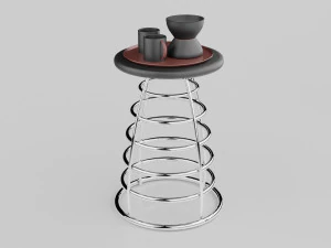 Center Table 3D Model