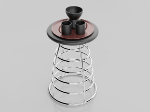 Center Table 3D-Modell