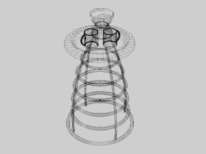 Center Table 3D Model
