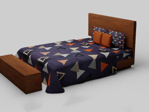 Staylish Bed 3D 模型