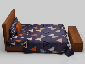 Staylish Bed 3D Model