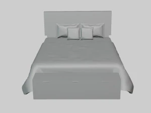 Staylish Bed 3D Model