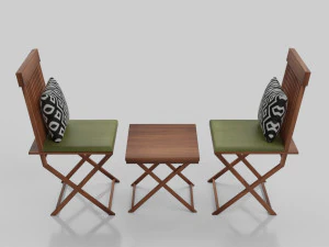 Balcony Chair 3D Model