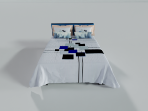 Modern Bed 3D Model