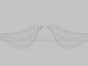 Wooden Bird Showpieces 3D Model