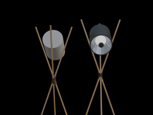 Modern Floor Lamp Modelo 3D
