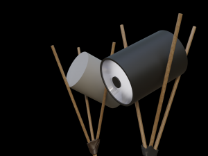Modern Floor Lamp 3D-Modell