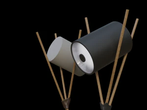 Modern Floor Lamp 3D Model
