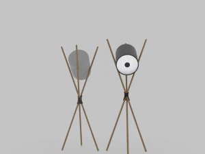 Modern Floor Lamp 3D Model