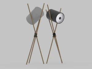 Modern Floor Lamp 3D Model