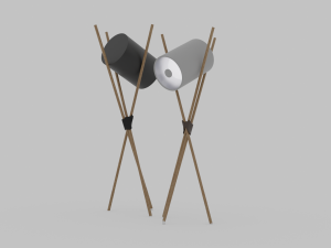 Modern Floor Lamp 3D-Modell