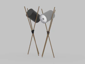 Modern Floor Lamp 3D Model