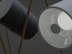 Modern Floor Lamp 3D Model