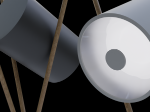 Modern Floor Lamp 3D-Modell