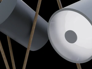 Modern Floor Lamp 3D Model