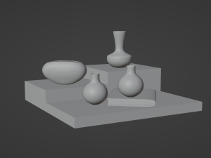 Metal Vase for Home Decor 3D Model