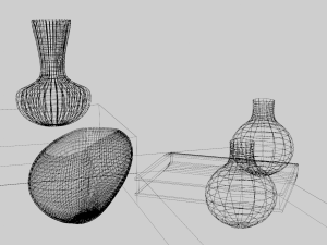 Metal Vase for Home Decor 3D Model