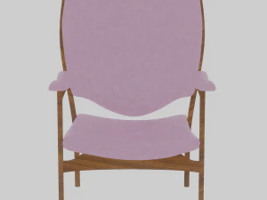 Chieftain Chair chair Finn Juhl chair 3D Model