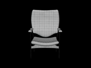 Chieftain Chair chair Finn Juhl chair Modello 3D