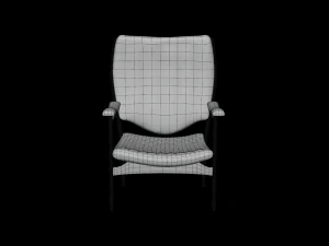 Chieftain Chair chair Finn Juhl chair 3D Model