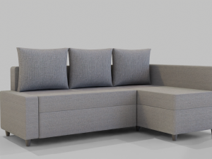Minimalistic Sofa 3D Model