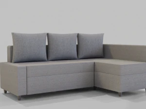 Minimalistic Sofa 3D Model
