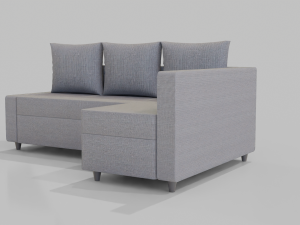 Minimalistic Sofa 3D Model