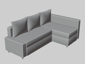 Minimalistic Sofa 3D Model