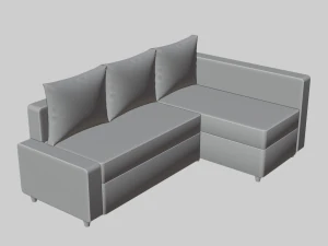 Minimalistic Sofa 3D Model