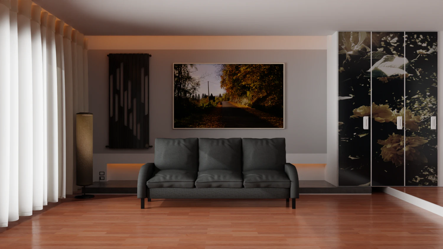 Sofa 3D Modell .c4d .max .obj .3ds .fbx .stl .blend 