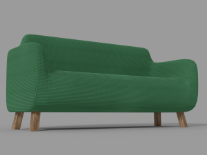 Elegant Sofa 3D Model