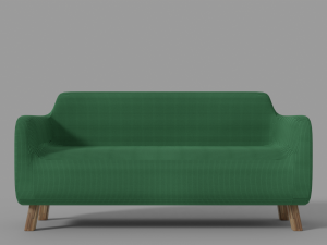 Elegant Sofa Modelo 3D