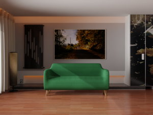 Elegant Sofa Modelo 3D