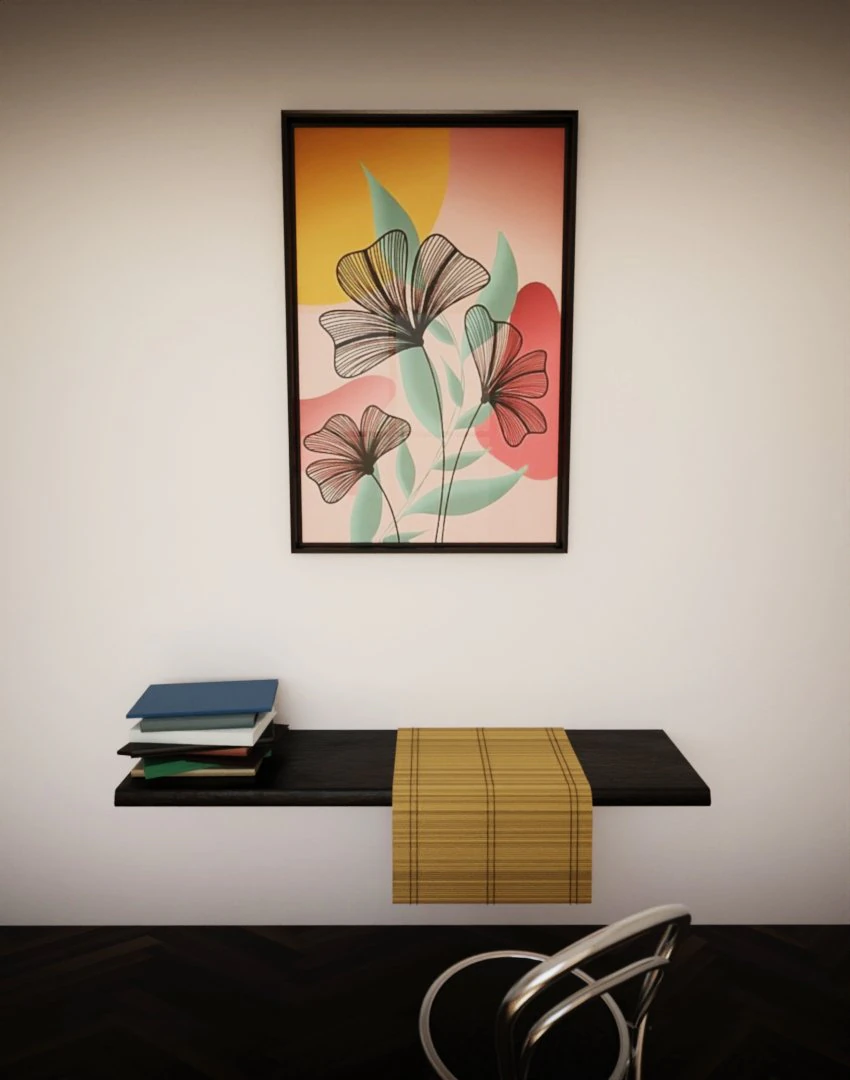 Chroma Joy Boho Art 3D Model .c4d .max .obj .3ds .fbx .stl .blend 