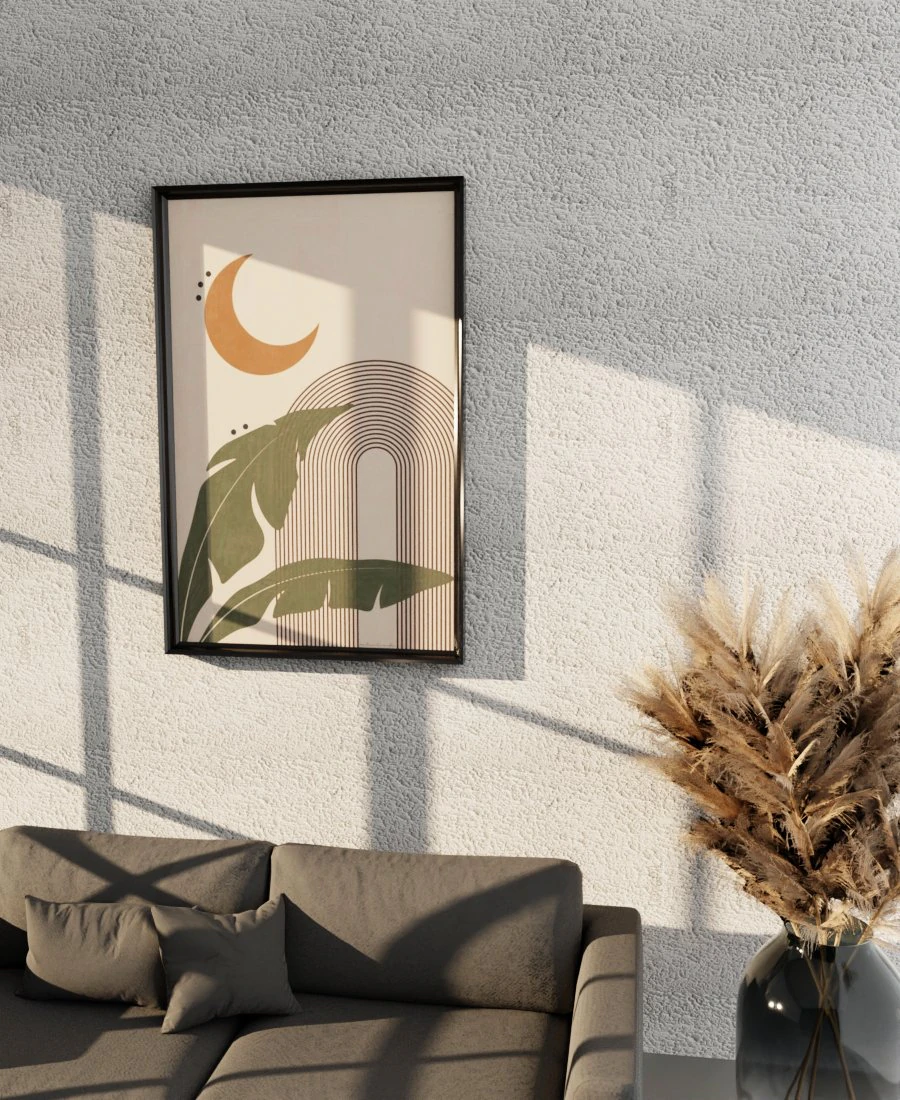 Lunar Dream Boho Art 3D Model .c4d .max .obj .3ds .fbx .stl .blend 