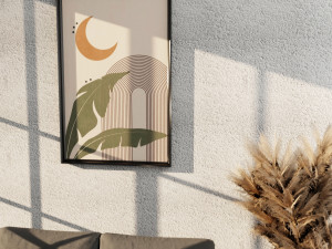 Lunar Dream Boho Art Modello 3D