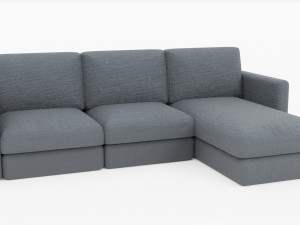 Elegant Sofa Free Modèle 3D