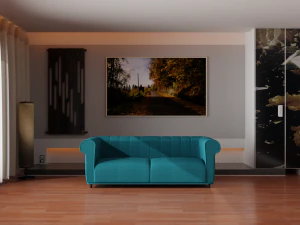 Elegant Sofa 3D Model