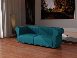 Elegant Sofa 3D Model