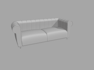 Elegant Sofa Modèle 3D