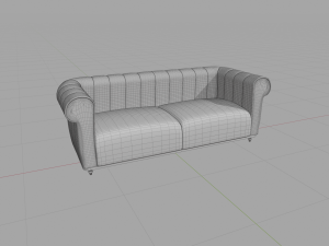 Elegant Sofa Modèle 3D