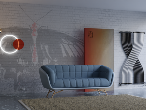 Elegant Sofa Model 3D