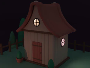 Estilizar Casa Modelo 3D