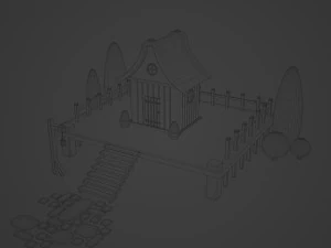Estilizar Casa Modelo 3D