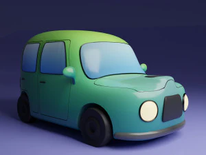 Staylized Car 3D Model