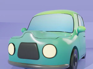 Staylized Car 3D Model