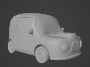 Staylized Car 3D Model