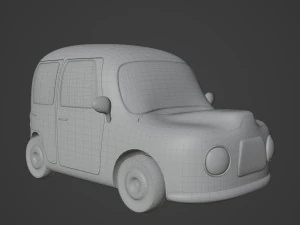 Staylized Car 3D Model